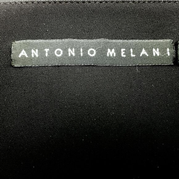 Antonio Melani Black Polyester Lined Straight Zipp - Picture 2 of 6
